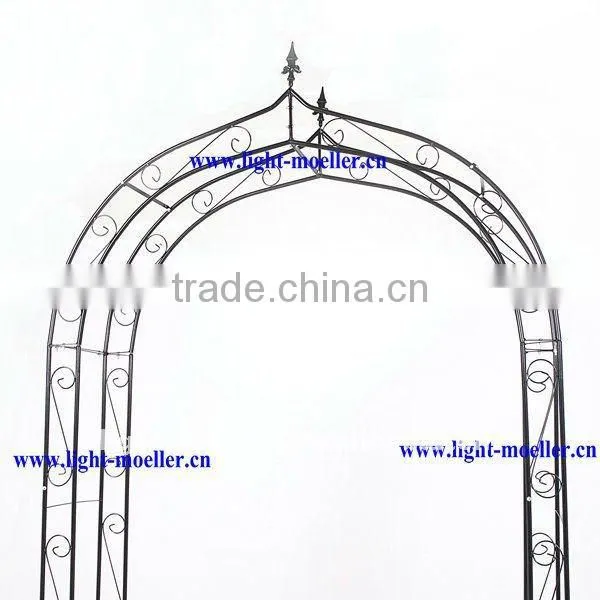 wrought iron garden arch LMGR-51003