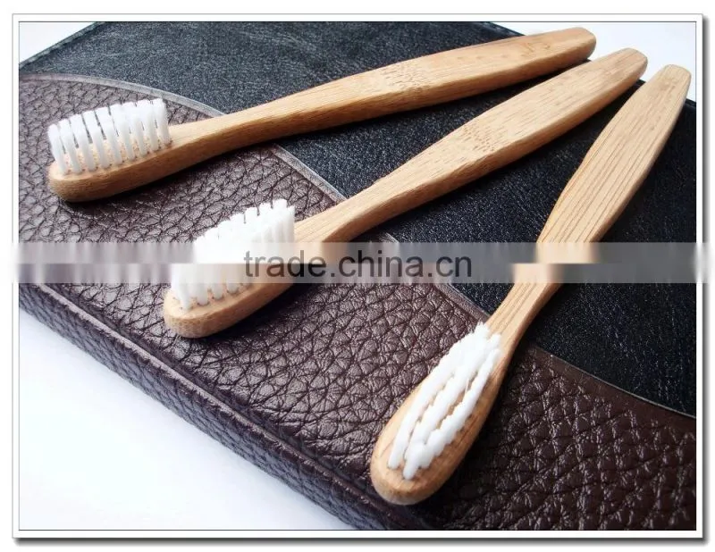 Pure natural green bamboo soft nylon brush adults teenage children oral sanitary ware