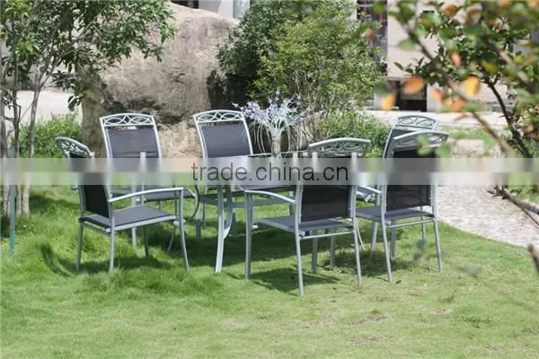 Sling outdoor furniture garden furniture set