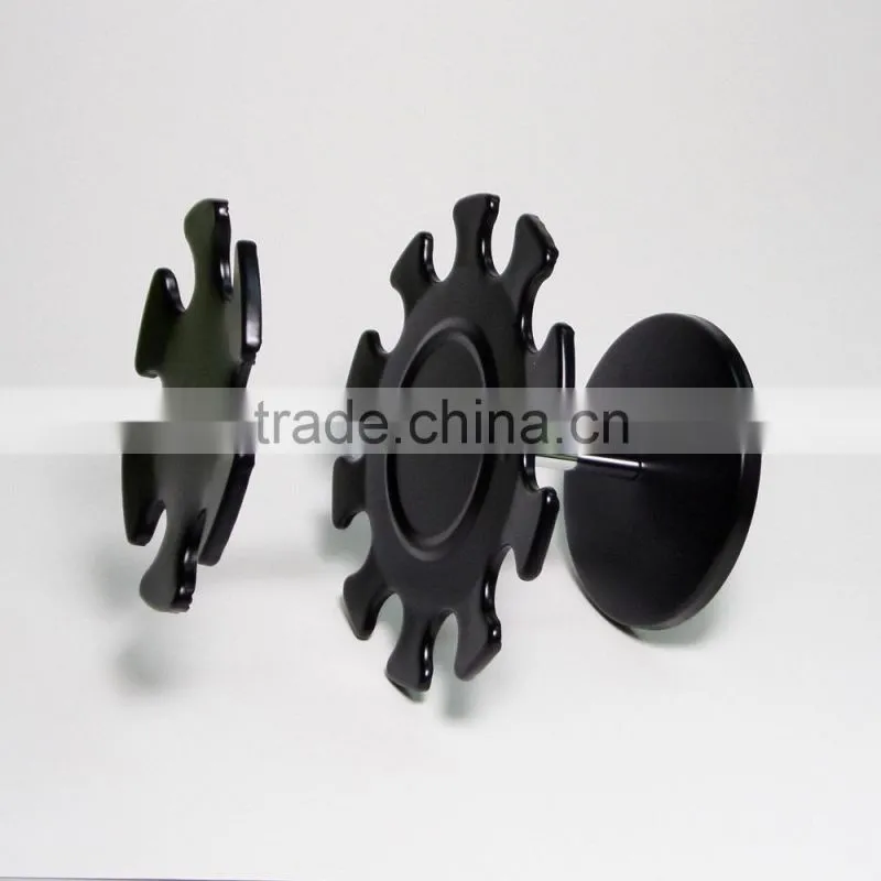 Quality office all metal doudle layers stamp holder