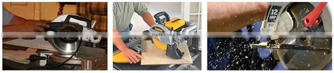 TCT circular saw blade metal wood miter saw disc MDF hardwood softwood chipboard rip cut cross cutting aluminium