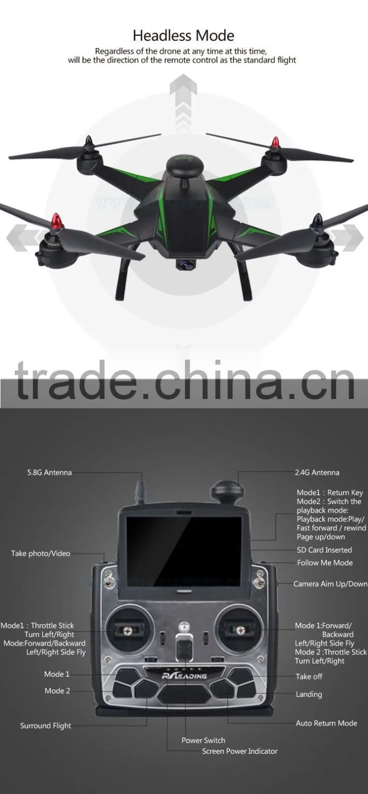 GPS powered drones for sale Remote control quadcopter with HD CAMERA Follow me