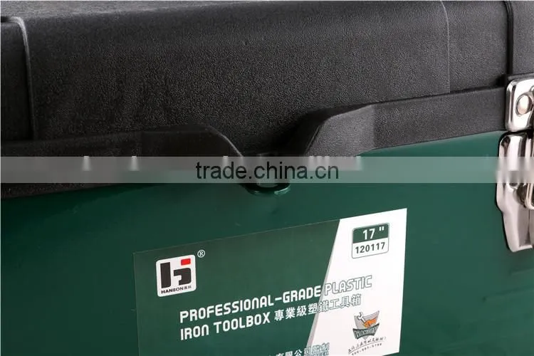 Professional plastic cover metal tool box