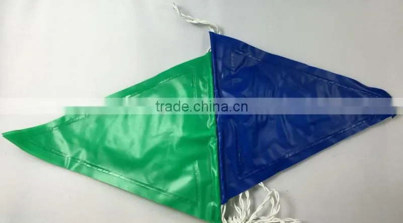 LED bunting lights with coloured flags