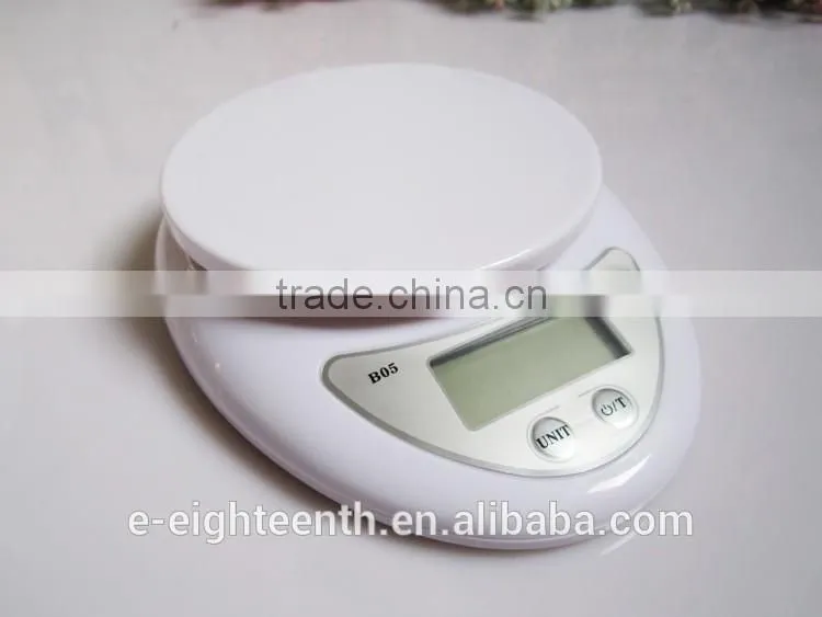2016 new 5kg/1g LED Electronic Food Diet Postal Kitchen Digital Scale
