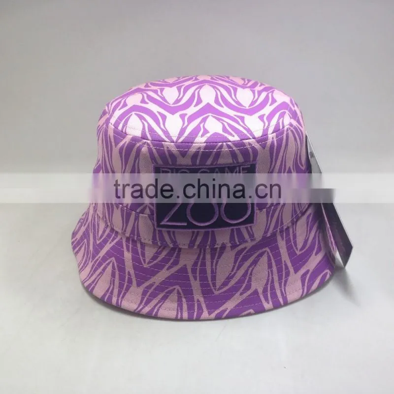 Cotton Printed Bucket Caps Fisherman Hats