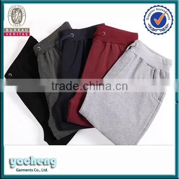 men latest design 100% cotton sweat pant new fashion summer mens sports pants man pants wholesale high quality cheap mens pants