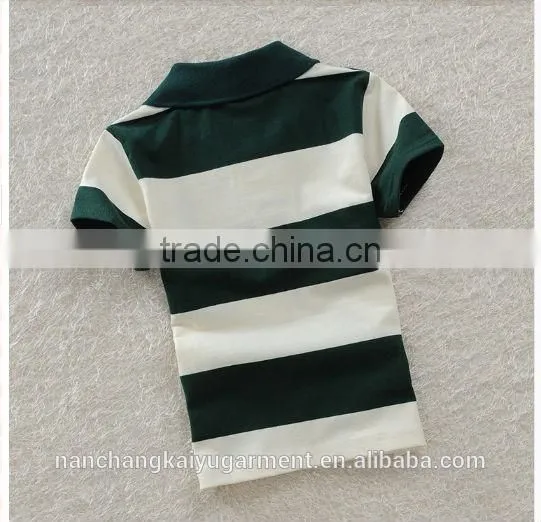 High quality custom print polo T shirt for boy kids