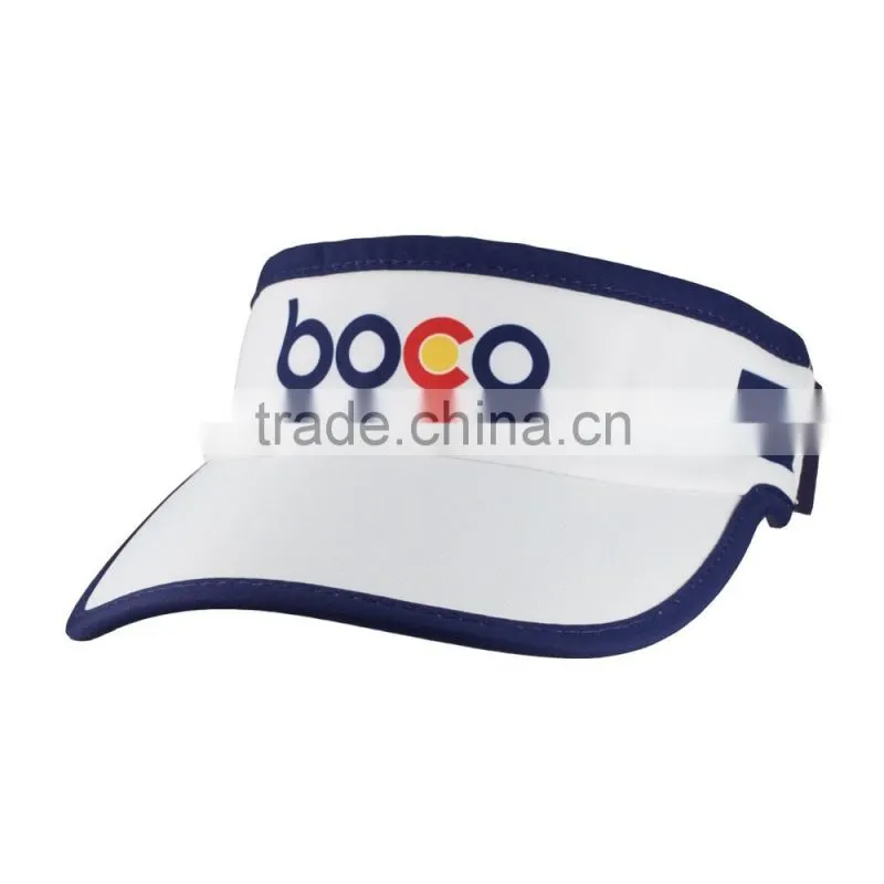 Custom made breathable cool running visor/cap