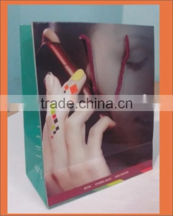 Paper Bag with rope handle for Mobile Stores
