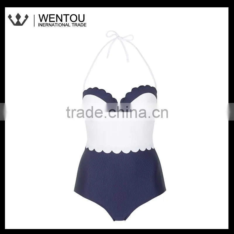 New Arrival Scallop Sexy Maillot