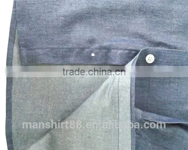 2017 high quality denim shirt jeans shirt
