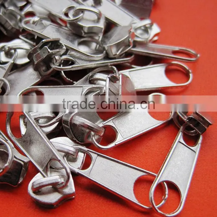 Cheap Silver 5# Metal Zipper Puller For Luggage