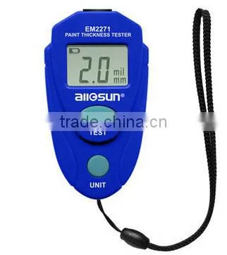 EM2271 Precise Digital Coating Thickness Gauge for Metal Surfaces