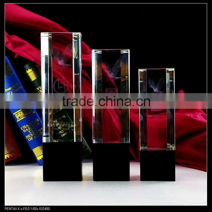 bueaty magic cube crystal trophy