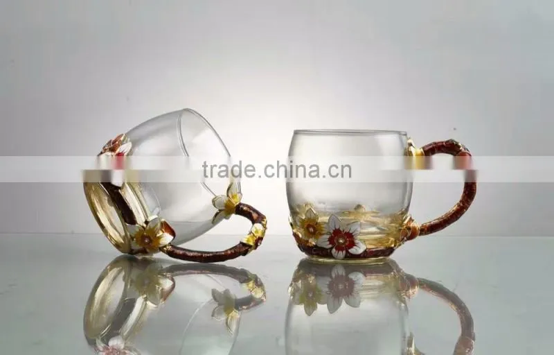 coconut camel coffe glass cup promotion arabic coffee mugs gift