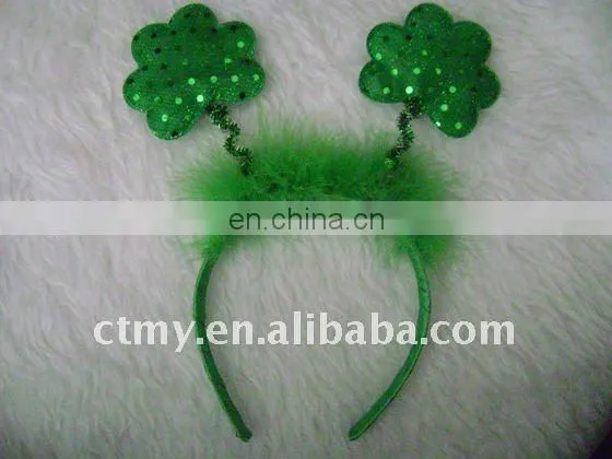 promotion st.patrick's day headbands/hair bands