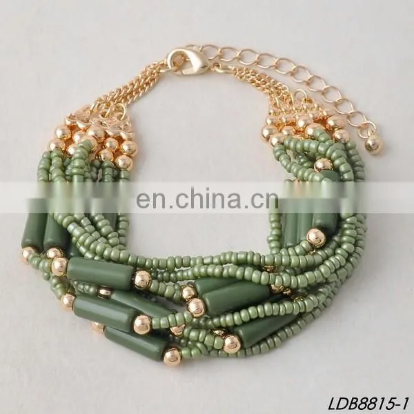Adjustable Strand Bracelet 2016 designer Bracelts Multilayer Beads Bracelets