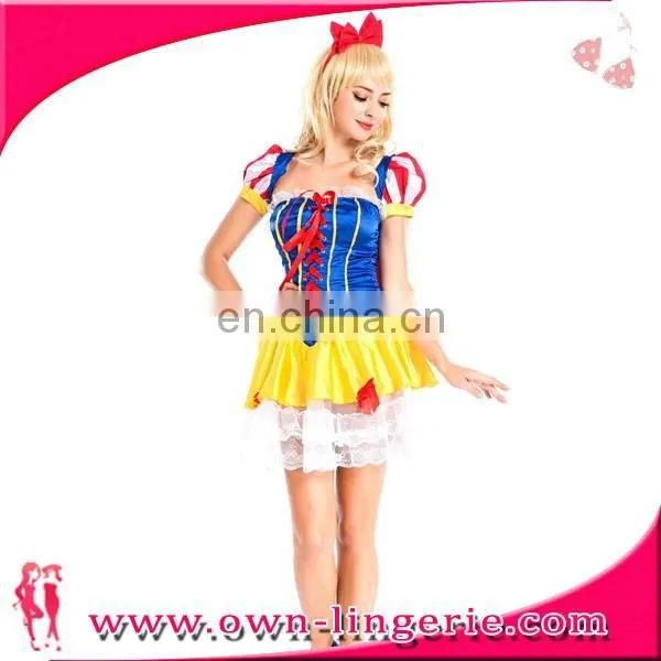Women Cosplay Costume ,Skirt,Bowknot Headband Hot