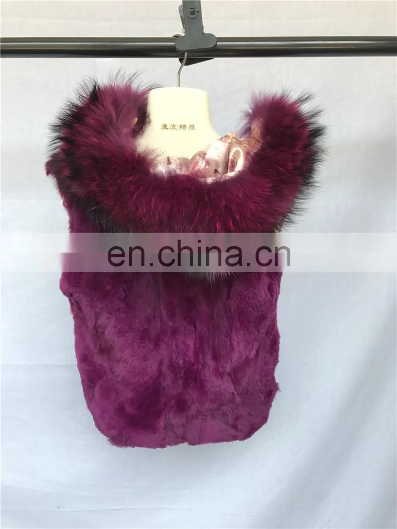 Newest Baby Products China Suppliers Child Genuine Rabbit Fur Kids Winter Clothes