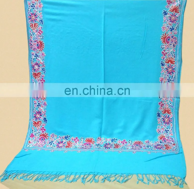 Woolen Embroidery Shawls , stoles 2016