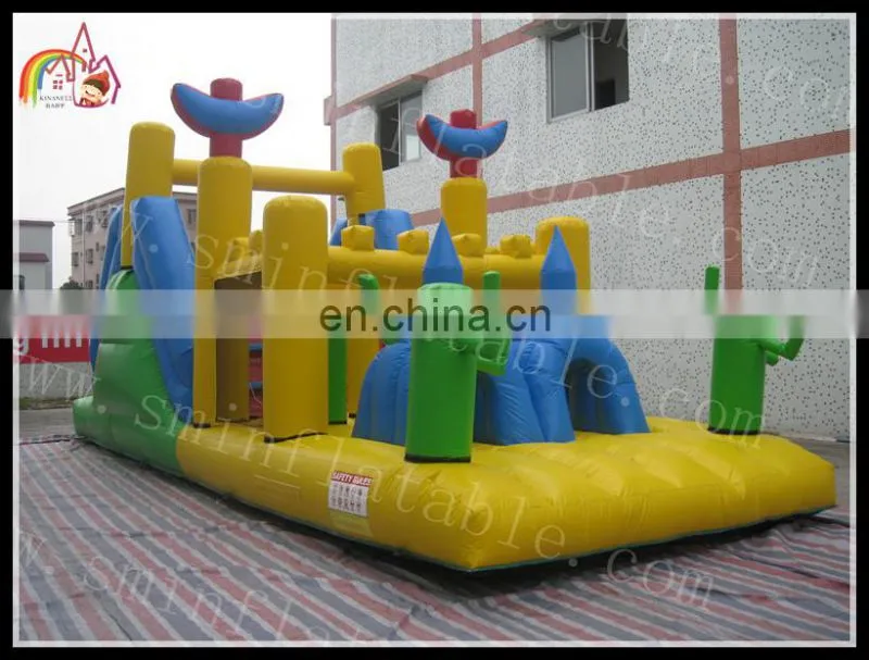 Inflatable Commercial Grade Obstacle Course Kids Obstacle Course Equipment