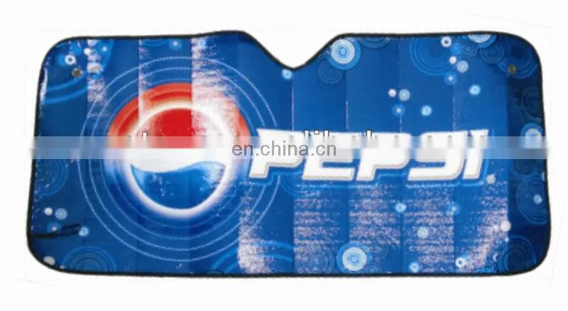 Foldable PE bubble front car sunshades