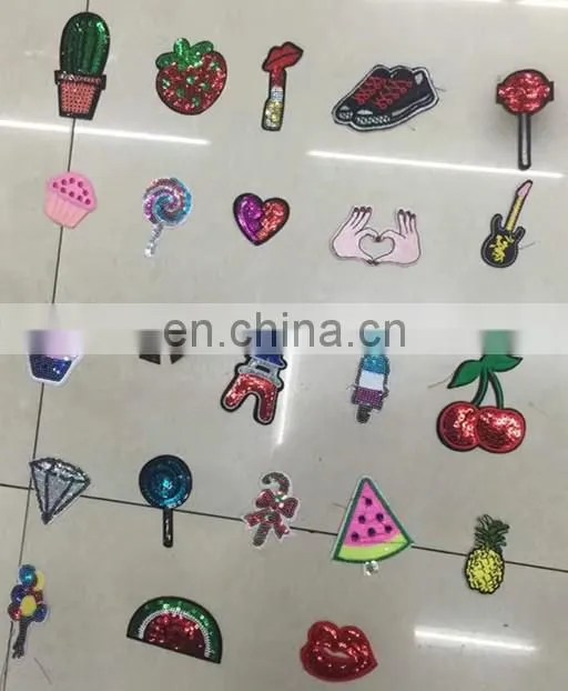 2017 flower embroidery patches colorful iron on applique fashion images iron on patches flower
