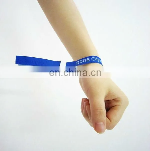 festival wristband / sport wristband with your own logo
