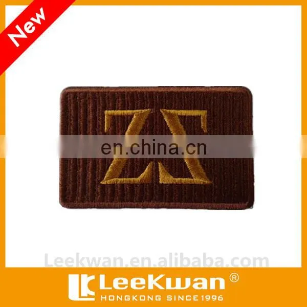 Iron-on style of jeans embroidery patch on garments