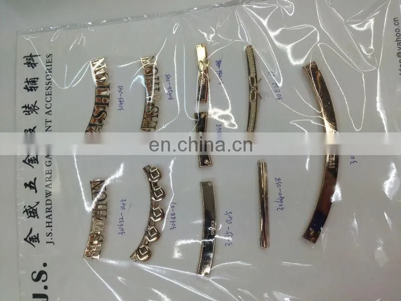 hot sell fashion alloy garment accessories sew on collar