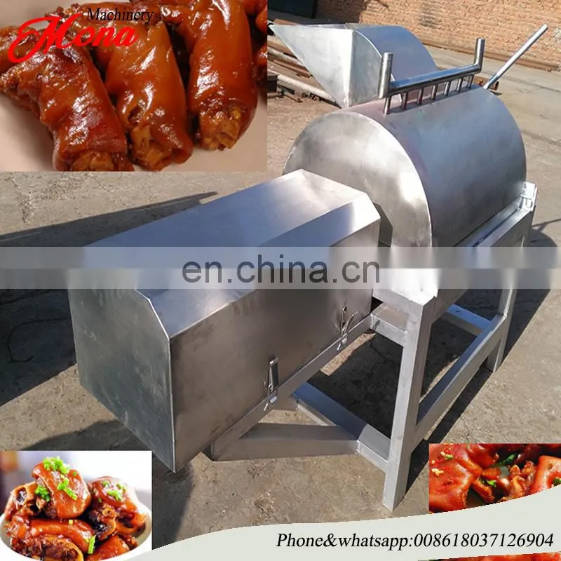 Lowest price pig feet hair cleaning machine/pig feet unhairingmachine | pig feet hair removing machine 008618037126904