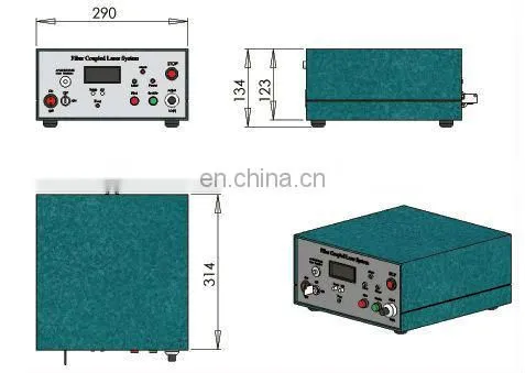 CNI 808nm 50W Infrared Fiber coupled High Power laser systems