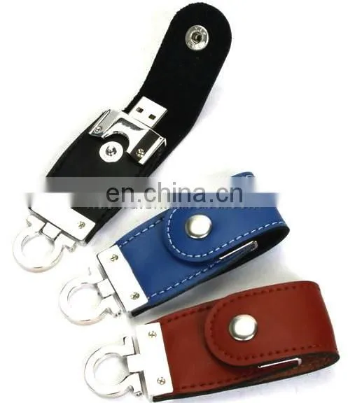 Leather USB Flash Drive , USB pendrives factory wholesale dropshipping