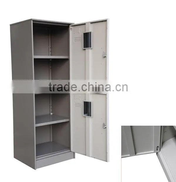 Round Featheredge KD Gym Locker Room Furniture,Cabinet Locker,Metal Clothes Locker