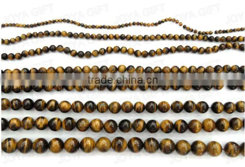 4MM Round Shaped tigereye stone beads