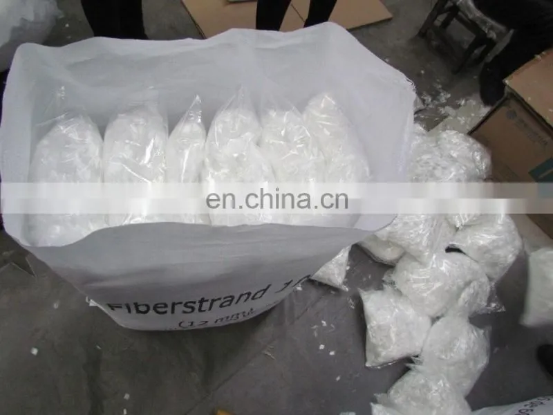 high strength 12mm concrete reinforcement pp fiber