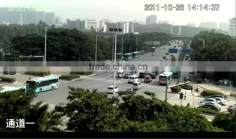 HD SDI cctv camera VandalProof 4-9mm Lens 21pcs IR-LED EST-SDI7033