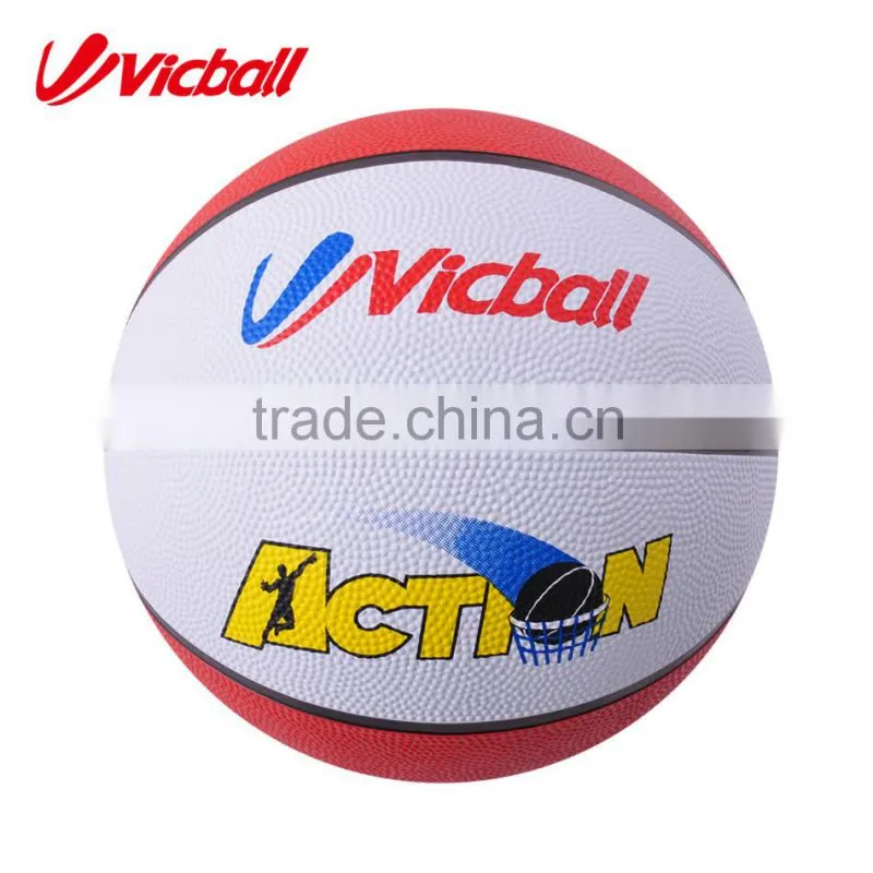 Rubber basketball