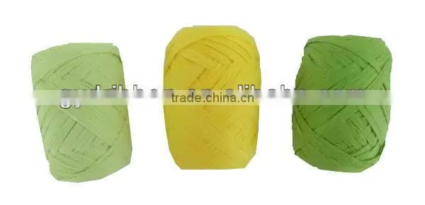 Eco-friendly Raffia Ribbon, Natural material paper ribbon for everyday decoration