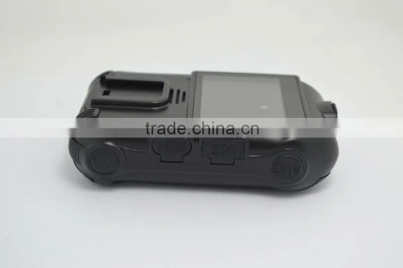 2.0''TFT HD display screen Law enforcement recorder with two channel two lens Build in rechargeable Li-battery, 3.7v 2600mA