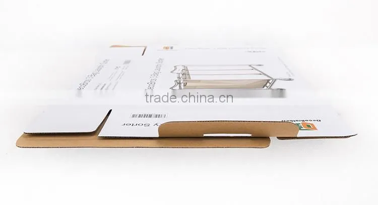 Custom Printed 7-ply black cardboard corrugated carton box with good quality