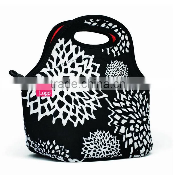 waterproof lunch bag factory neoprene cooler bag eco-friendly lunch pouch supplier