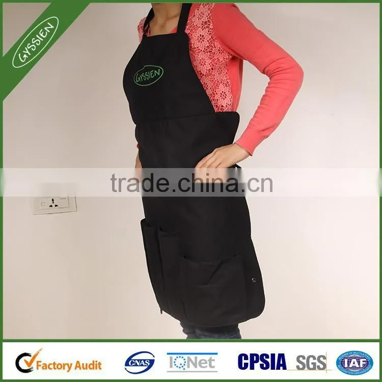 Multi-color fashionable eco-friendly cooking apron,cotton kitchen apron