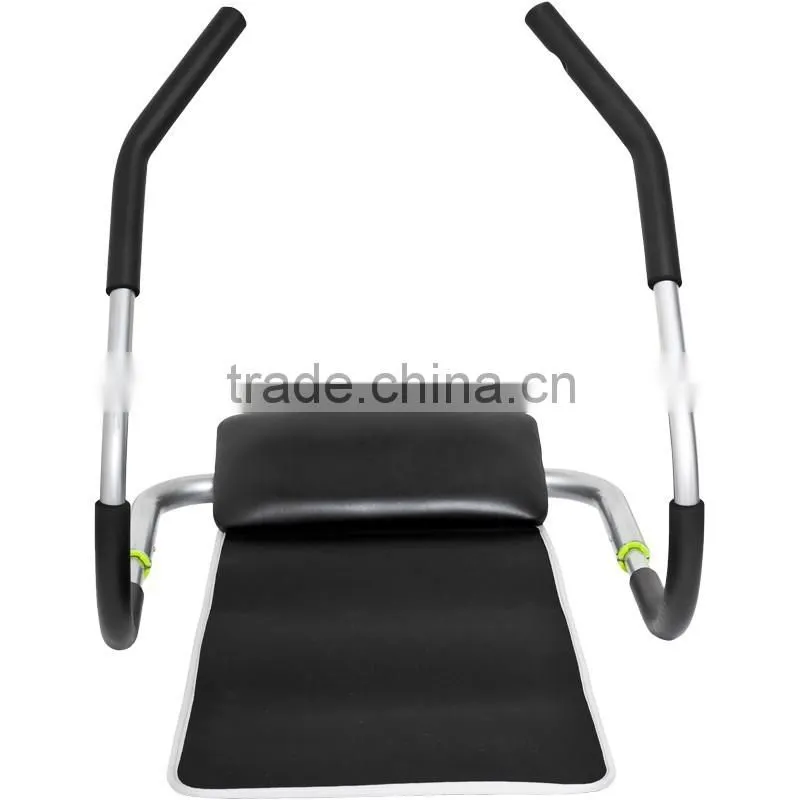 Home Gym Ab Exerciser with training mat and back support