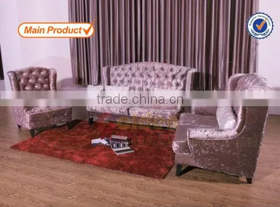 eMASS Master home furniture top grade fabric sofa (C-801)