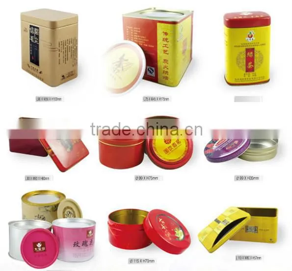 2015 Special christmas chocolate tin cans