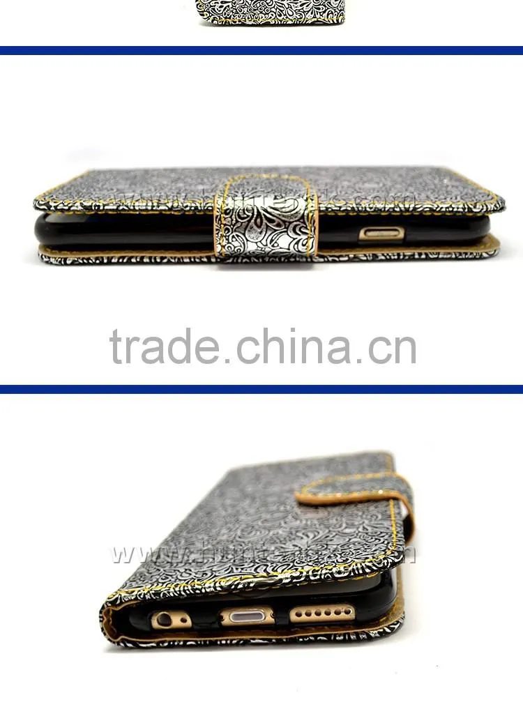 Special Leather Book Case For iphone6S