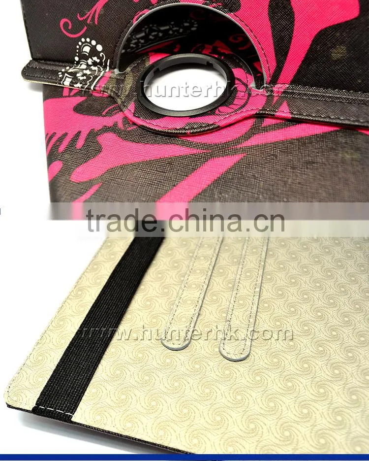 Skull Rotating Function Tablet Case For iPad Air 2