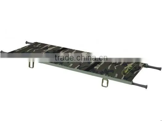 Folding ball inflatable stretcher for ambulance